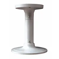 Aluminum ceiling mount designed for dome cameras. Installs with screws and includes mounting hardware. Compatible with VITEK VT-TJB021 junction box. Color: Ivory
