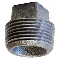 ANVIL Plug: Plug, 300 psi @ 150° F, 3/4 in, NPT Threaded, Cast Iron, Made in USA (MPN 0319902409)