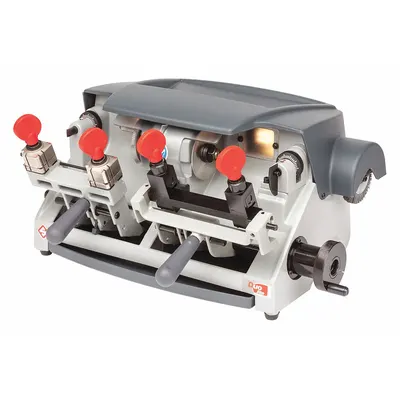KABA ILCO Key Duplicator: Manual, Cruciform/Cylinder/Vehicle, 11 in Machine Ht - Manual Key Duplicators