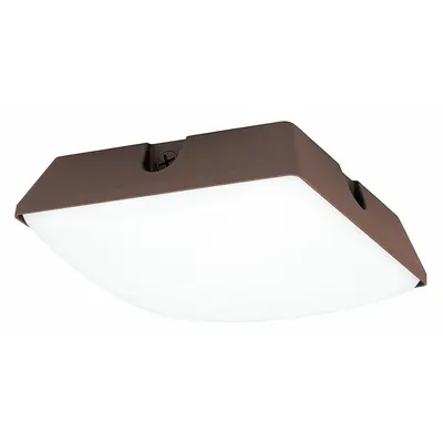 EXO Canopy Light: LED, 9,300 lm, 4000K, 75 W Fixture Watt, 120 to 277V AC, Type V - LED Standard Parking Garage & Canopy Lights