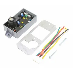 Ignition module for gas-fired heating equipment, controlling ignition sequence and flame sensing. Used as a replacement control in unit heaters, duct furnaces, and rooftop units for commercial and industrial HVAC systems.