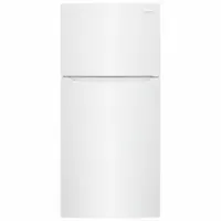 FRIGIDAIRE Top-Freezer Refrigerator: White, 18.3 cu ft Total Capacity, 3 Shelves, Over 16.9 cu ft (MPN FFHT1814WW)
