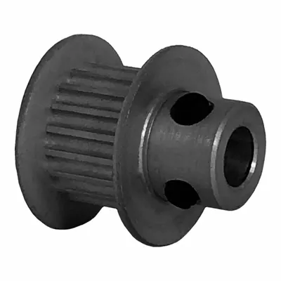 Dayton Timing Pulley: Modified Curvilinear, Fixed, For GT Timing Belt Section - GT Section Fixed-Bore Timing Pulleys with Hub