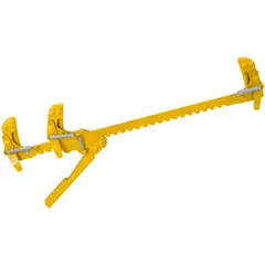 Steel construction with 33-inch overall length. Used for tensioning barbed, high-tensile, and smooth wire in fencing applications.