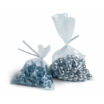 OEM Light-Duty Open-Ended Poly Bag, 13 in Width, Clear LDPE, 1000 Pack - Light-Duty Open-Ended Bags