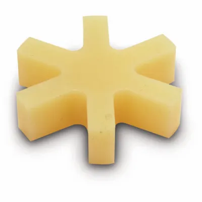 BOSTON GEAR Polyurethane Spider Insert: FC25 Coupling Size, 2 1/2 in Outside Dia, Inch - High-Torque Straight Jaw Spiders
