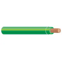 Building Wire: Copper, 12 AWG, 1 Conductors, Stranded, Green/Yellow, 2,000 ft Lg, THHN (MPN 58386305)