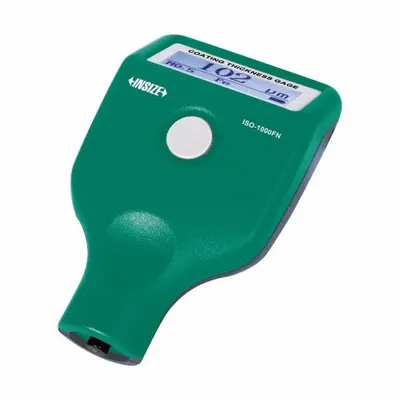 INSIZE Coating Thickness Gage: 78.74 mil Max Thick Measured, 0 mil Min Thick Measured - Gauges for Magnetic Coatings on All Metals