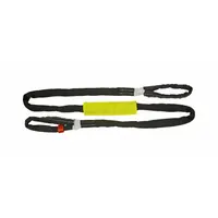TOW-ALL Tuflex Recovery Strap: 20 ft Overall Hook Size, 20 ft Overall Lg, White, Nylon (MPN TSEN180X20)