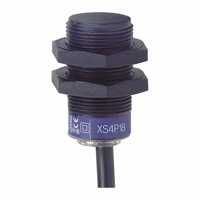 TELEMECANIQUE SENSORS Inductive Cylindrical Proximity Sensor: Non-Terminated Cable, Unshielded - Cylindrical Sensors with Non-Terminated Cables