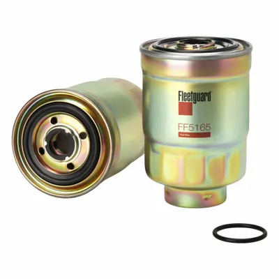 FLEETGUARD Fuel Filter: Spin-On, 5 1/16 in Overall Lg, 3 7/8 in Outside Dia, Diesel/Diesel2 - Spin-On Fuel Filters