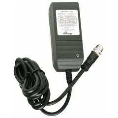 Battery charger for MSA PAPR batteries used with the OptimAir TL series. Designed to replenish power for respiratory protection equipment in industrial environments.