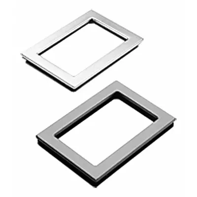 HOFFMAN Enclosure Window Kit: 15 1/2 in Frame Ht, 10 1/2 in Frame Wd, 13 in Window Ht - Enclosure Window Kits