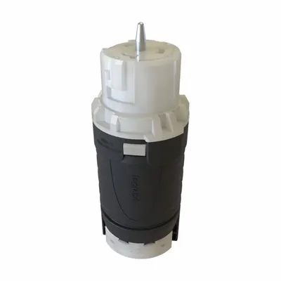 PASS & SEYMOUR Locking Connector: Non-NEMA, Black, 125/250V AC, 50 A Current Rating - General Purpose Connectors