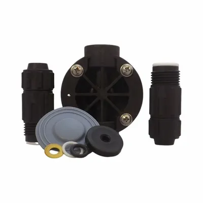 PULSATRON KX5KTC3 PVDF Pump Head Service Kit, 1/2 in Connection - Pump Head Service Kits & Repair Parts