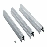 ASI GLOBAL Headrail: Aluminum/Stainless Steel, Aluminum, 98 in Overall Ht, 3/4 in Overall Wd (MPN 40-8450981)