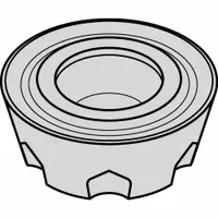 WIDIA Round Milling Insert: RDMT1605M0TX (MPN 6901189)