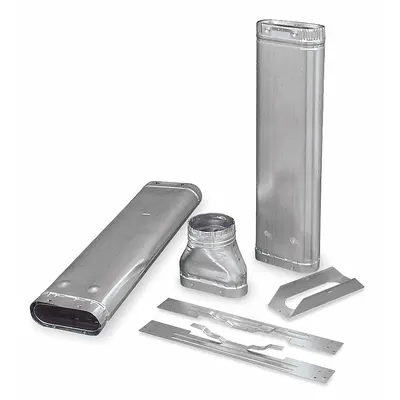 AMERI-VENT Vent Kit: Compatible with Wall Furnaces, 4 in Vent Dia - Venting for Gas Wall & Ceiling Heaters