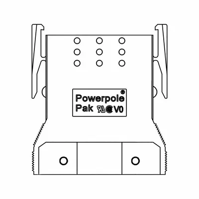 ANDERSON POWER PRODUCTS Powerpole Pak Multi-Connector Shell - Powerpole Pak Multi-Connector Shells