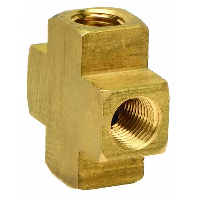 PARKER 2205P-6 Threaded High-Pressure Pipe Cross - Threaded High-Pressure Pipe Fittings