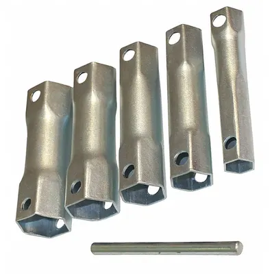 OEM Socket Set 5 Piece: 5 Pieces, Steel, 27/32 in - 1 7/16 in - Water Heater & Plumbing Sockets