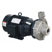 Centrifugal Pump: 5 hp, 208-240/480V AC, 100 ft Max Head, 2 in, 1 1/2 in Intake and Disch, TEFC