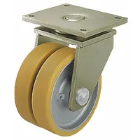 APPROVED VENDOR Plate Caster: Swivel, No Brake, Polyurethane, 4 in Wheel Dia, 1 9/16 in Wheel Wd (MPN LSD-GTH 100K)