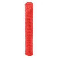 Safety Fence: Orange, 6 ft Overall Ht, 100 ft Overall Lg, Polyethylene (MPN SM 4072100X)