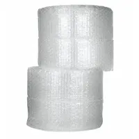 BUBBLE WRAP Bubble Rolls: 1/2 in Bubble Size, 24 in Roll Wd, 250 ft Roll Lg, Clear, Perforated, 2 PK (MPN 100002538)