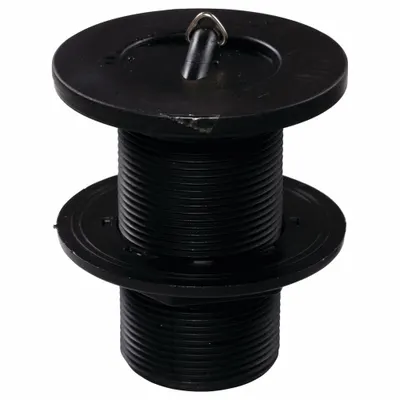 ORION Drain Assembly: Plastic, 4 5/8 in Overall Ht, 3 1/4 in Overall Dia - Sink Drains with Removable Stopper