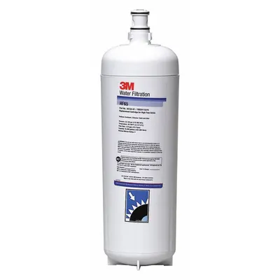 3M Quick-Connect Water Filter: 3 micron, 3.3 gpm, 35,000 gal - Quick-Connect Drinking Fountain & Beverage Machine Water Filters