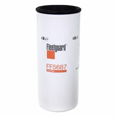 FLEETGUARD Fuel Filter: Spin-On, 9 in Overall Lg, 3 13/16 in Outside Dia - Spin-On Fuel Filters