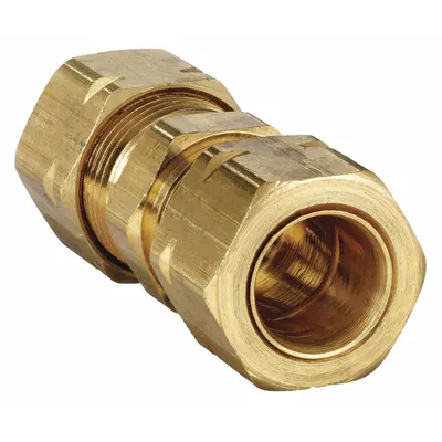 PARKER Self-Aligning Brass Compression Fitting - Self-Aligning Brass Compression Fittings