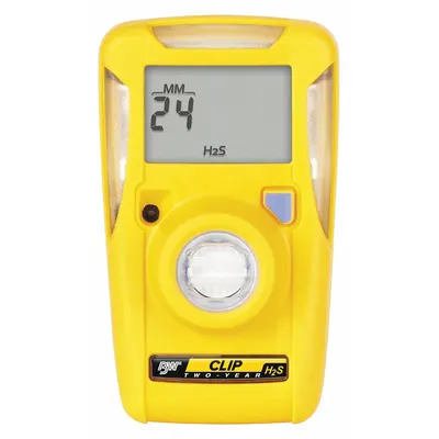 HONEYWELL BW BW Clip Single-Gas Detector, Hydrogen Sulfide (H2S), BWC2-H515 - Single Gas Detectors