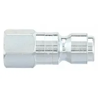 PARKER Quick Connect Hose Coupling: 3/8 in Body Size, 1/4 in Hose Fitting Size, 1/4" -18 Thread Size (MPN 1E)