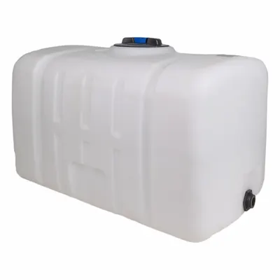 NORWESCO Utility Tank: 100 gal, Closed Top, 43 in x 27 in, 8 in Fill Opening Dia - Rectangular Horizontal Liquid Storage Tanks