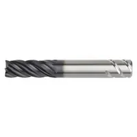 WIDIA HANITA Square End Mill: Carbide, AlTiN Coated, 5 Flute, 1" Mill Dia, 3-1/4" LOC, 6" OAL (MPN 5V1E25008SW)