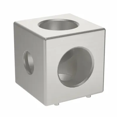 FATH INC. Squared Corner Connector: Squared Corner Connector, 20 Series, 20 mm x 20.3 mm x 20 mm - Corner Cube Connectors