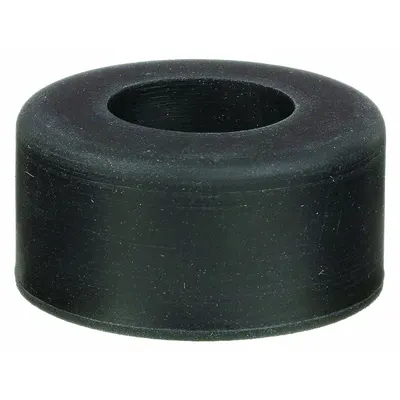 OEM APPROVED VENDOR Bumper Door Stop, Black, 1 in Width, 1/2 in Height - Standard Door Stops