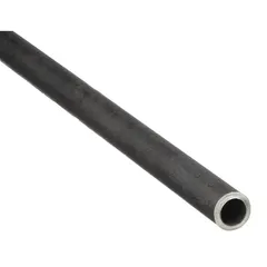 Schedule 80 black anodized steel welded pipe with female-female connections, 6 ft length, rated for 2,000 psi at 150°F. Used in medium-pressure industrial piping systems for conveying fluids or gases.
