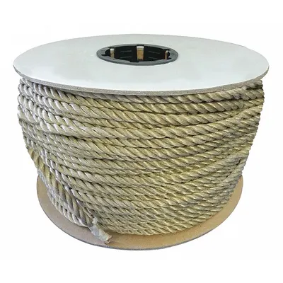 OEM APPROVED VENDOR Light-Weight Utility Rope, 1/4 in Dia, 180 lb WLL, Tan, Dynamic