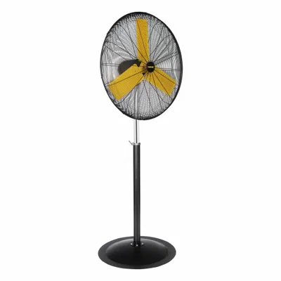 MASTER Circulating Fan: 30 in Blade Dia, 120V AC, Stationary, 1/3 hp, Direct Drive - Standard Industrial Floor Fans