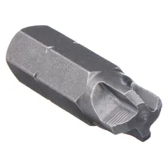 Imperial Torq-Set bit with 5/16 in industry size, featuring ACR and Hex geometry to reduce cam-out. Designed for power drive use with Torq-Set head screws in industrial fastening applications. Supplied as a 5-pack without bit holder.