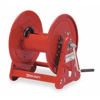 REELCRAFT Hand Crank Hose Reel: 100 ft (3/4 in I.D.), 17 3/4 in L x 25 3/4 in W x 20 1/4 in H, Red (MPN CA33112L)