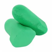 Bulk refill of 500 green Contoured-T earplugs with a 30 dB NRR rating. Designed for use with compatible dispensers in industrial hearing conservation programs. Suitable for environments with continuous noise exposure such as manufacturing, construction, and plant operations