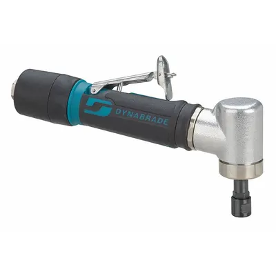 DYNABRADE Die Grinder: Right Angle Tool, 0.4 hp Horsepower, 25,000 RPM Max. Speed - Air-Powered Right-Angle Die Grinders