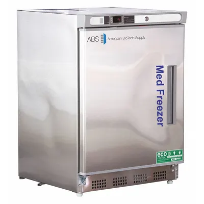 AMERICAN BIOTECH SUPPLY Freezer: Undercounter, 4.2 cu ft, -25°C to -15°C - Pharmacy Freezers