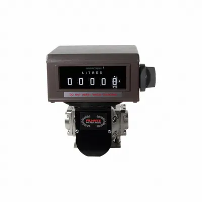 FILL-RITE Positive Displacement Flowmeter: Rotary Positive Displacement Meter, Inline - Custody Transfer Rated Oval Gear Flowmeters