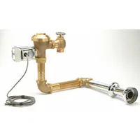 ZURN Automatic Flush Valve: AquaSense®, 3.5 gpf Gallons per Flush, Battery, 10 in Rough-In, Back (MPN ZER6140AV-11L)