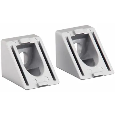 FATH INC. Angle Connector 45°: 45° Angle Connector, 15 Series, 46.8 mm x 38 mm x 38 mm - 45° Corner Supports